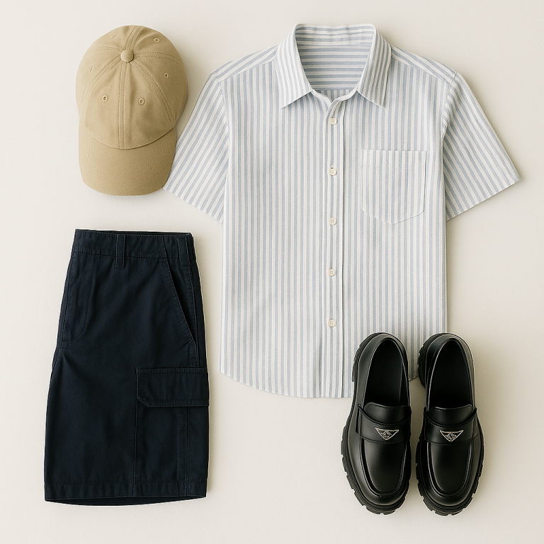 Casual Luxe Look for Summer: Modern Cool in Monochrome