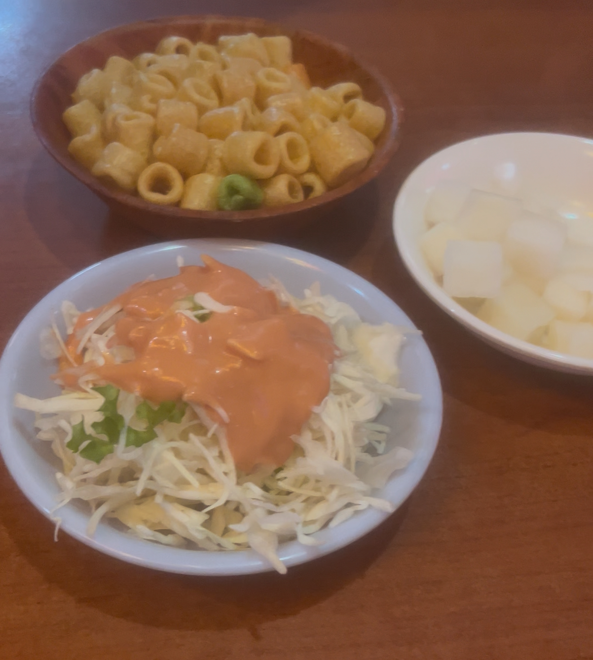Korean coleslaw with mayo dressing