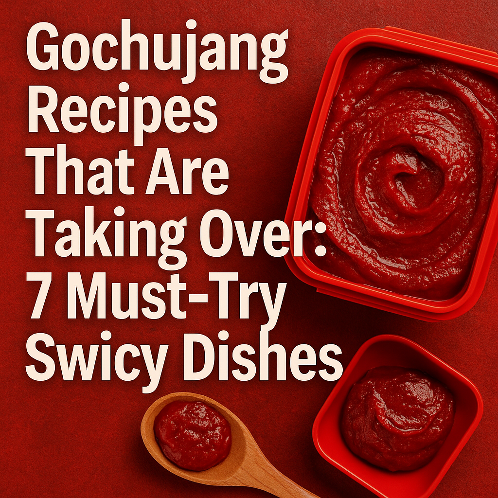 Gochujang Recipes 2025 - Korean fermented chili paste dishes