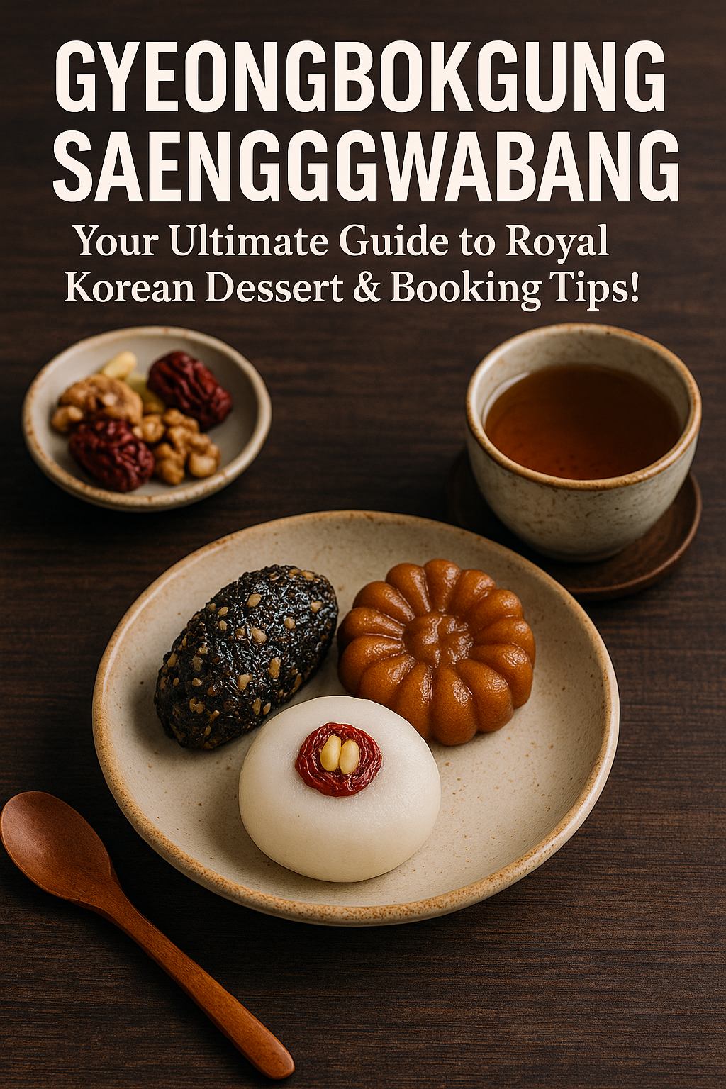 Gyeongbokgung Saenggwabang - Royal Korean Dessert Experience