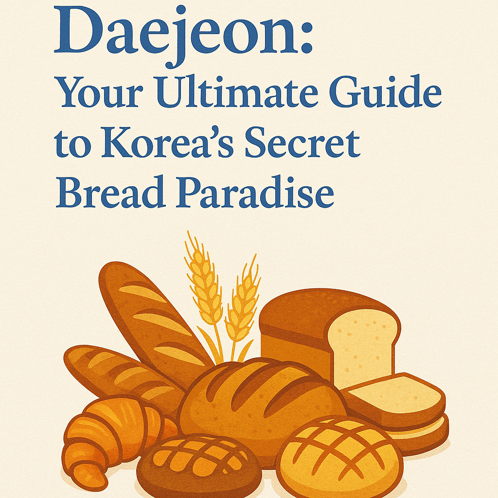 Daejeon Bread Paradise - An assortment of delicious breads from Daejeon's best bakeries.